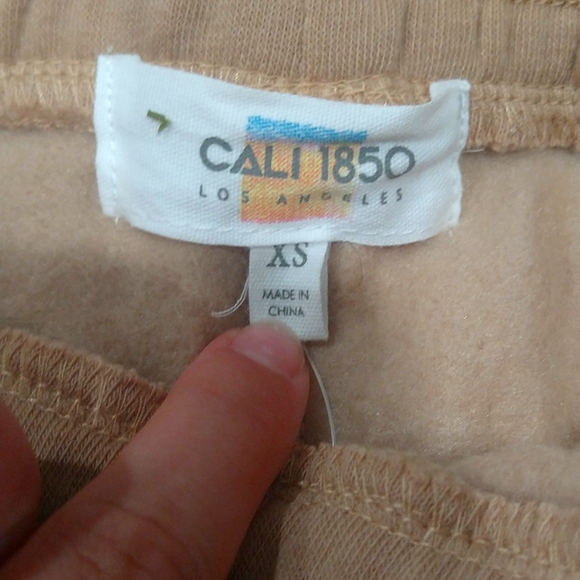 Cali 1850 Los Angeles biage size junior XS Sweat Pants - Picture 3 of 4